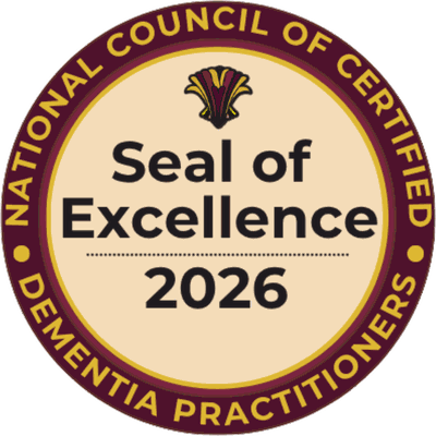 National Council of Certified Dementia Practitioners Seal of Excellence 2026